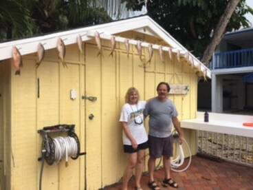 Capt Tony is a professional. He managed to get us out to catch fish even though the weather could have been nicer. He knows where the fish are. Bob & Ronnie