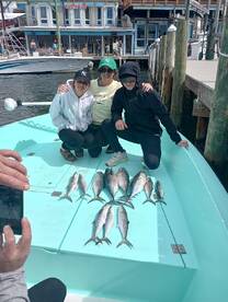 Caught a bunch of spanish and lil tunas