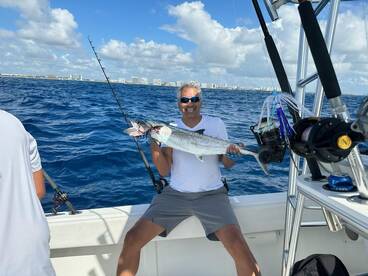 Choppy kingfish!