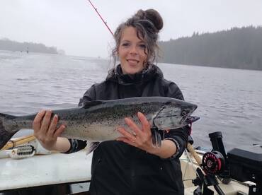 The fish are plentiful