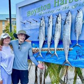 Limit of Kingfish for this happy couple!