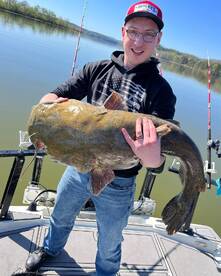 Big fish in the boat!