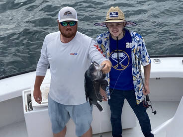 Spanish and cobia have shown up