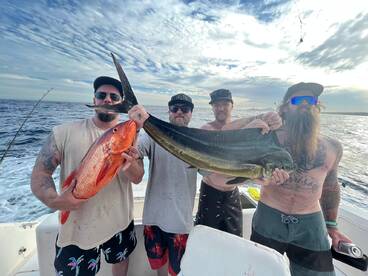 an exciting fishing !!