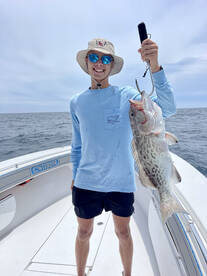 Grouper on the 6hr bottom trip