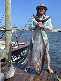 120 pound Yellow Fin Tuna!