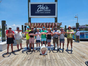 6hr 2 boat trip limit of Red Snapper