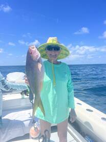 Huge Snapper on light tackle an Grouper