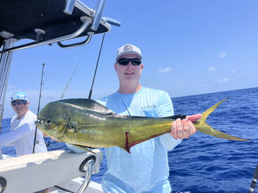 Great fishing iffshore and on the reef!