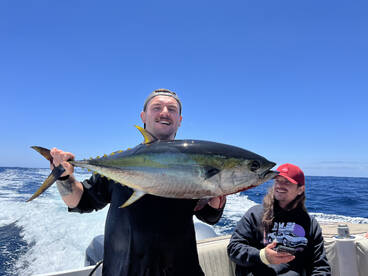 First Yellowfin tuna!