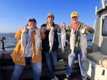 Good times catching Salmon