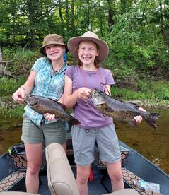 Smallmouth bass river trips