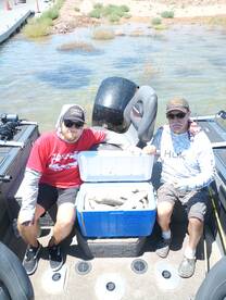 Great day of fishing lake Mead 