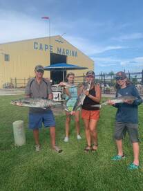 Mixed bag of fish four  hour near shore.