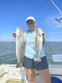 We both had sore arms today!