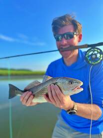 Redfish are still happy! Sharks too