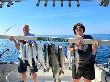 Great morning on the lake with George an