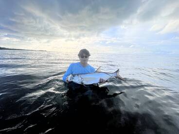 August Tarpon fishing has been Good!