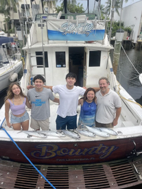 The fish are bitting 