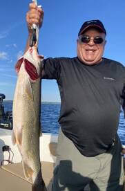 Hungry fish on the evening run!!