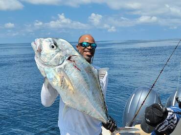 Near Record African Pompano 30lbs 