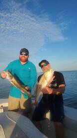 42 redfish caught