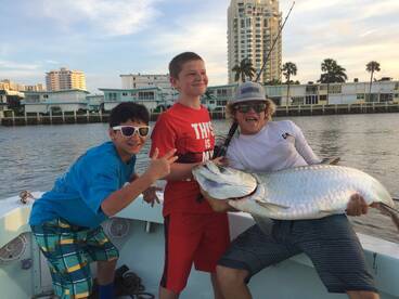 Sailfish offshore and Tarpon inshore