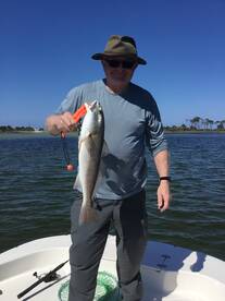 A cool day for fishing in st. Joe bay