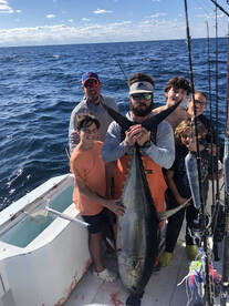 111.4 Pound Yellowfin Tuna Catch On Cham