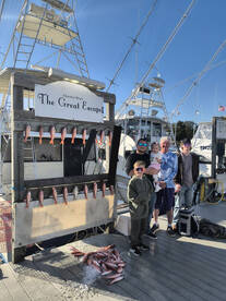 4-hour bottom fishing trip with a limit 