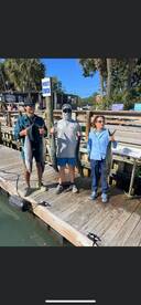 Fish are still hangin around  