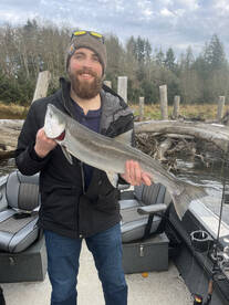 Coho fishing is excellent right now! 
