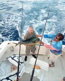 On the early bite with the first one of 