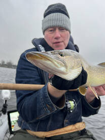 Slowly fished soft baits are king!