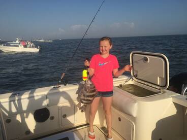 Lauren's sheepshead.  