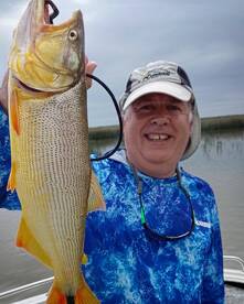 Sometimes we fish in fixed spots