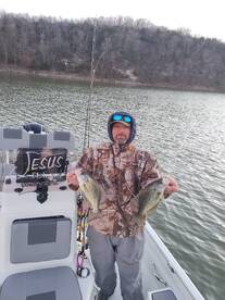 Crappie fishing in long Creek on Table R