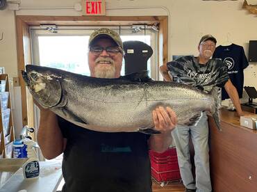 Winning fish 4th place