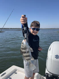 Big sheepshead and lots of them!  Plus s