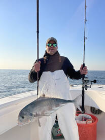 African Pompano on Light Tackle