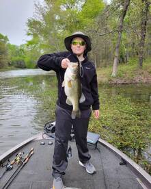 Big fish up on beds!! Almost 30lbs!!