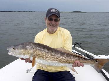 Cloudy day redfish and trout