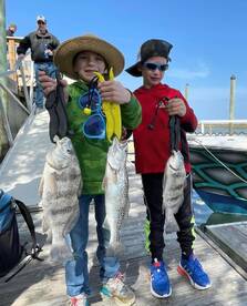 We love watching the kids reel in the bi