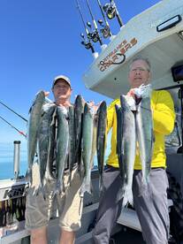 Coho Salmon Fishing - amazing!