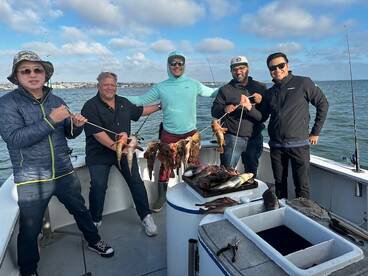 Great Fishing with five different types 