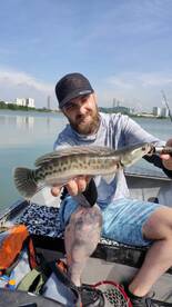 Peacock bass urban fishing trip