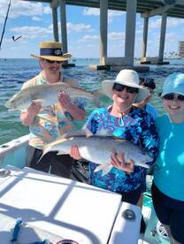 Nice afternoon red fish bite