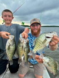 The crappie have been on fire 