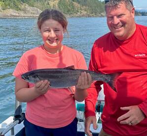 coho salmon, May 31, '24