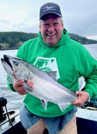 chinook salmon, June 1, '24